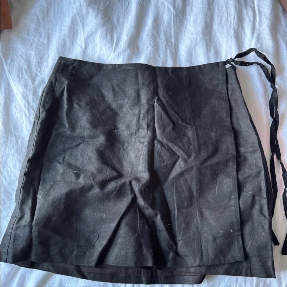 Gap Linen blend Wrap Skirt